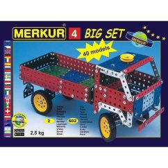 Stavebnice Merkur 4 40 modelů 602 ks