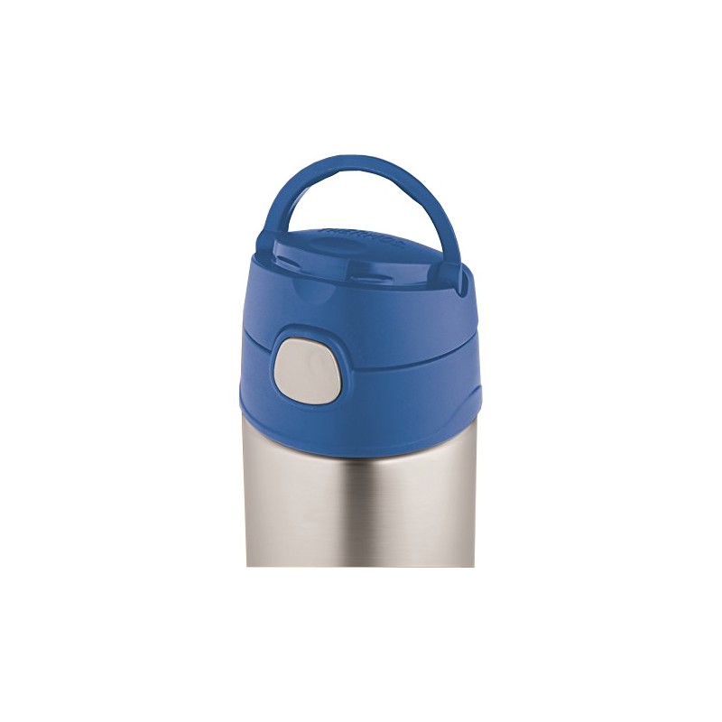 Thermos Funtainer dětská termoska s brčkem 355 ml - modrá