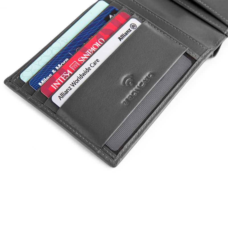 Pánská peněženka Roncato FIRENZE 2.0 antracitová