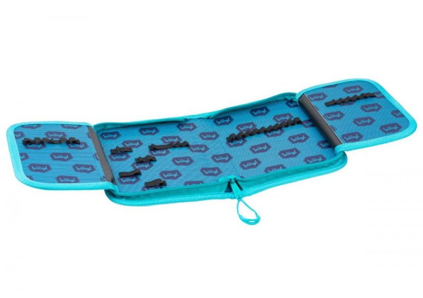 Školní aktovka v setu pro prvňáčky Baagl Zippy Racer - 3 díly