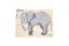 Dřevěná montessori vkládačka - slon Viga