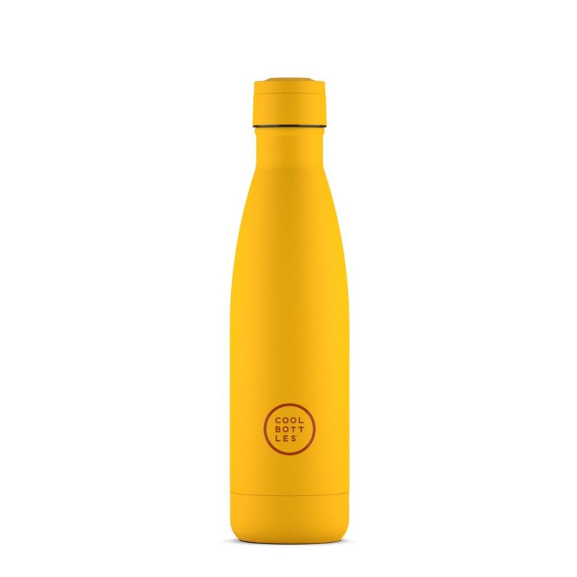 Nerezová termolahev COOL BOTTLES Vivid Yellow třívrstvá 500 ml