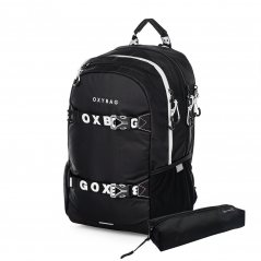 Studentský batoh + etue OXY Sport Black & White - Oxybag (Karton P+P)