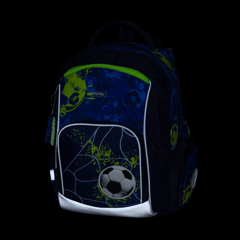 Školní batoh OXY GO fotbal - Oxybag (Karton P+P)