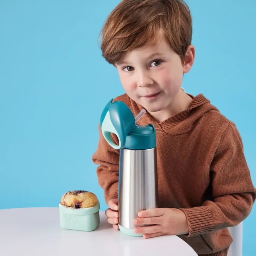 B.Box termoska na pitie so slamkou 500 ml – Emerald Forest