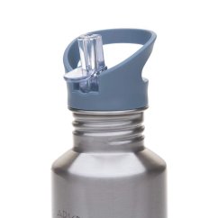 Detská fľaša na pitie z nehrdzavejúcej ocele Lässig 500 ml traktor - Nerezová oceľ Adventure traktor