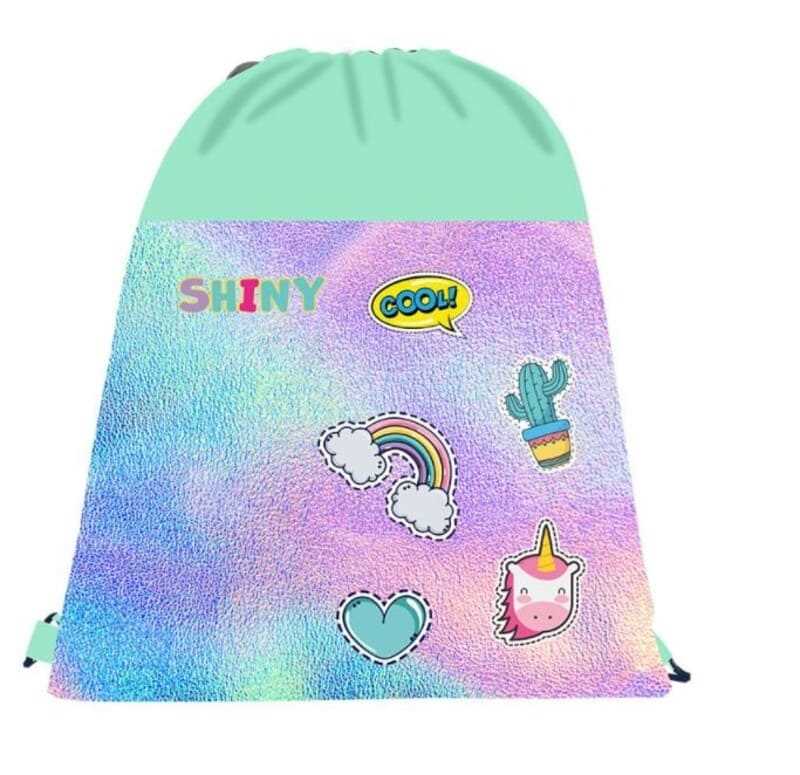 Sáček na cvičky Oxybag OXY Style Mini Shiny