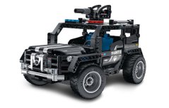 Stavebnice iM.MASTER terénní auto 2v1 plast 391 dílků v krabici 31x23x6,5cm