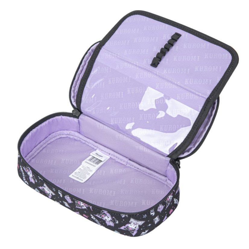 BAAGL SET 3 Skate Kuromi Black: batoh, penál, sportovní taška GRS - Baagl