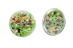 Kopaná/Fotbal kopaná hra hlavolam plast průměr 9cm - Směr