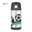 Thermos Funtainer dětská termoska s brčkem 355 ml - fotbal