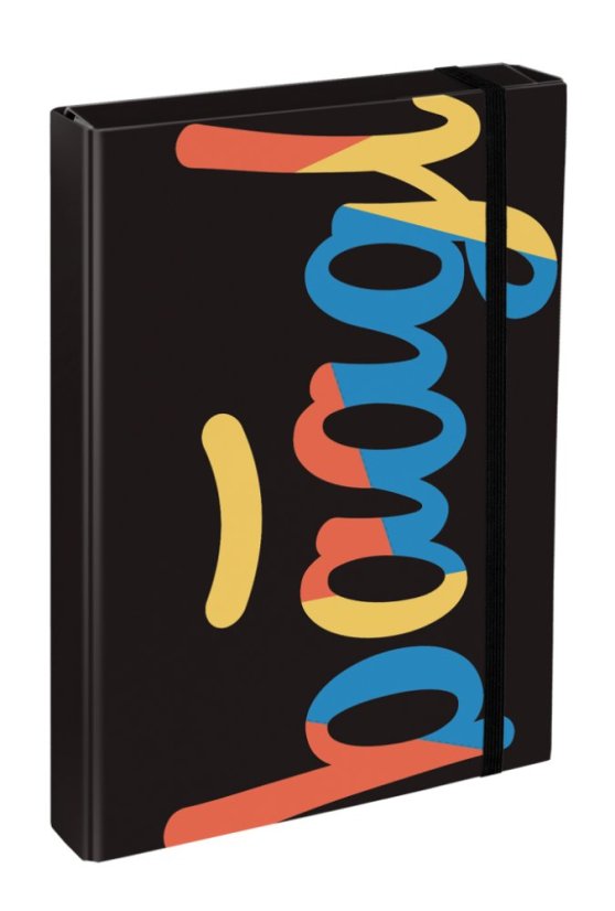 BAAGL Dosky na školské zošity A4 Jumbo Logo Mix - Baagl