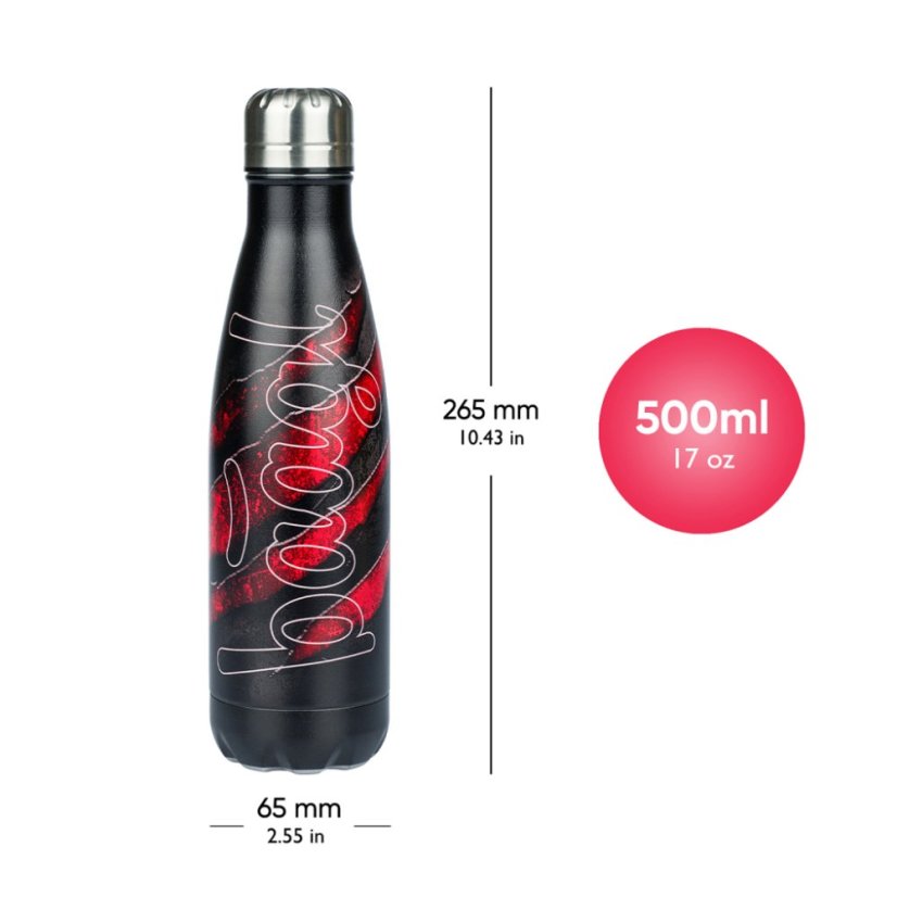 BAAGL Termoláhev s kovovým víčkem Láva, 500 ml - Baagl