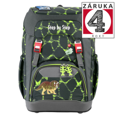 Školní batoh Step by Step GRADE Dino Tres, AGR certifikát Školní batoh Step by Step GRADE Dino Tres, AGR certifikát