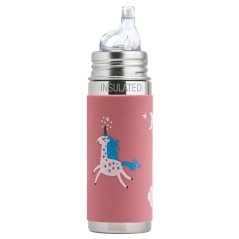 Detská termofľaša Pura s náustkom 260ml - Unicorn