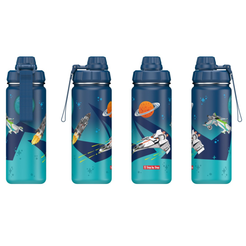 Izolovaná láhev na pití z nerezové oceli Step by Step 0,5 l, Starship