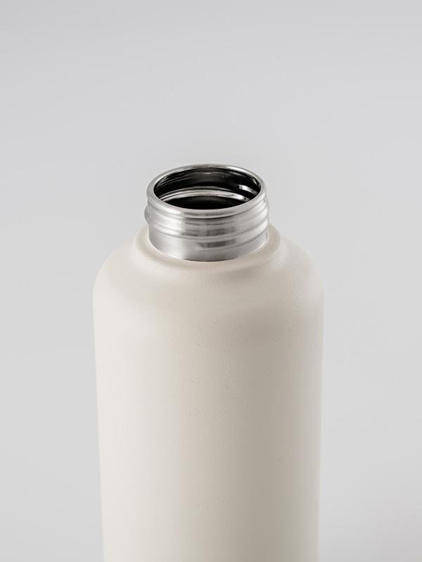 Nerezová láhev na pití Equa Timeless Off White 600 ml