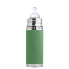 Dojčenská termofľaša Pura 260ml - Moss
