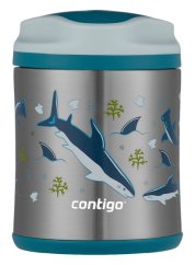 CONTIGO Detské jedlo v pohári 300 ml - žraloky