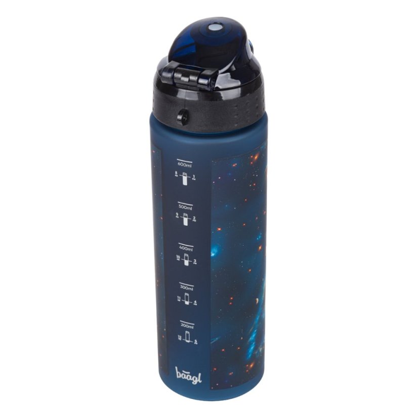 BAAGL Tritanová láhev na pití Vesmír, 700 ml - Baagl
