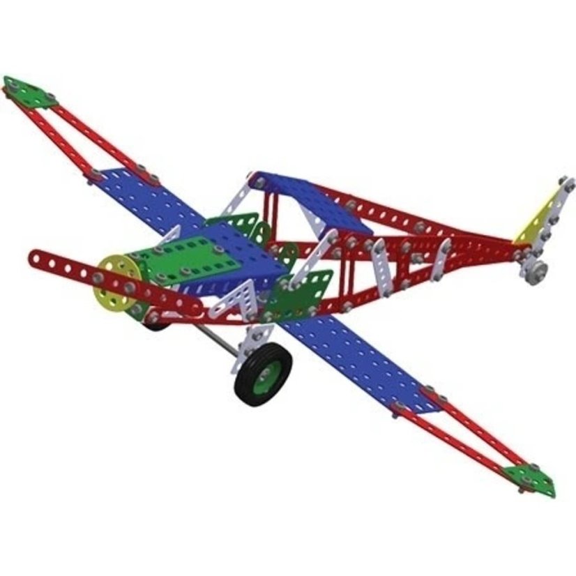 Stavebnice Merkur 014 Letadlo 10 modelů 141 ks