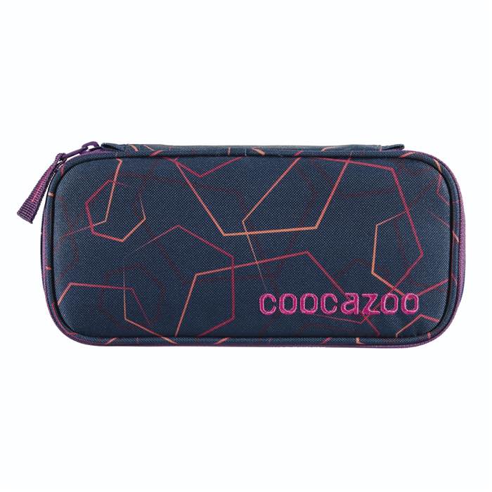 Školní etue penál coocazoo PencilDenzel, Laserbeam Plum