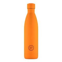 Termo fľaša z nerezovej ocele COOL BOTTLES Vivid Orange trojvrstvová 750 ml