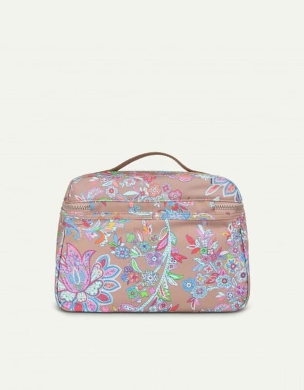 Kosmetická taška Oilily Beauty Case Sand beach L, kolekce Flower festival