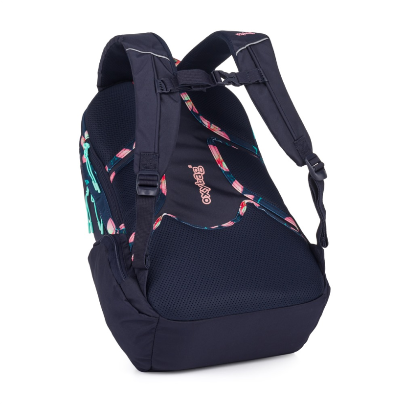 Studentský batoh OXY Zero Night Flowers - Oxybag (Karton P+P)