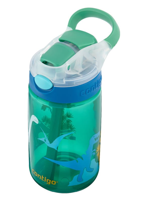 Dětská láhev na pití CONTIGO Autospout James 420 ml - zelená džungle