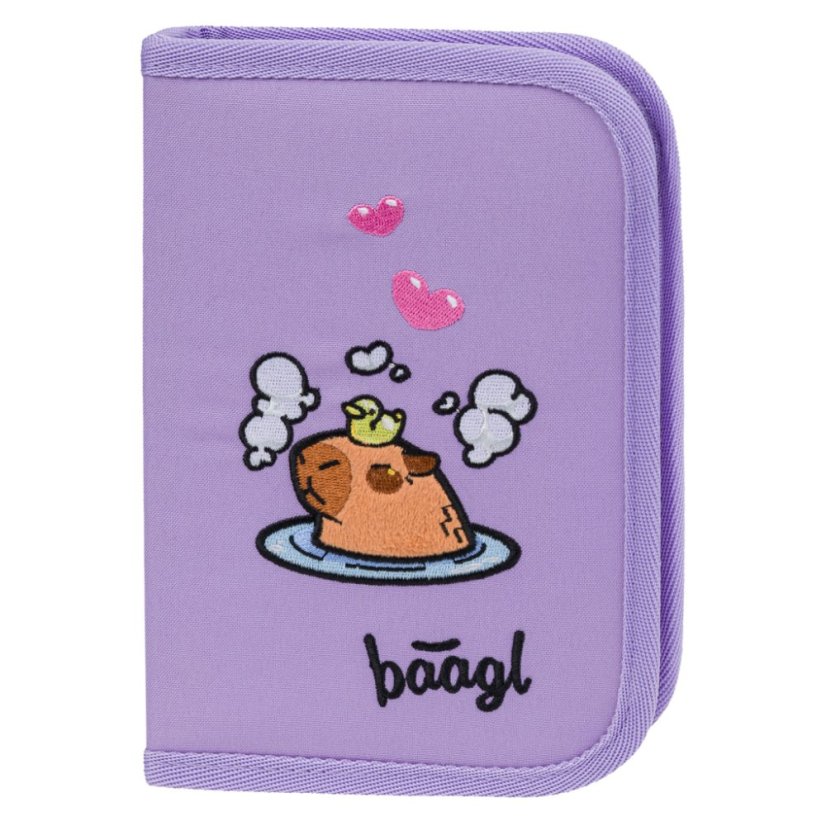 BAAGL SET 5 Zippy Kapybara: aktovka, penál, sáček, zástěra, peněženka - Baagl