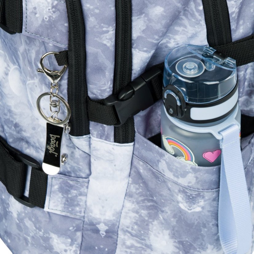 BAAGL 3 SET Skate NASA Grey: batoh, penál, sáček - Baagl
