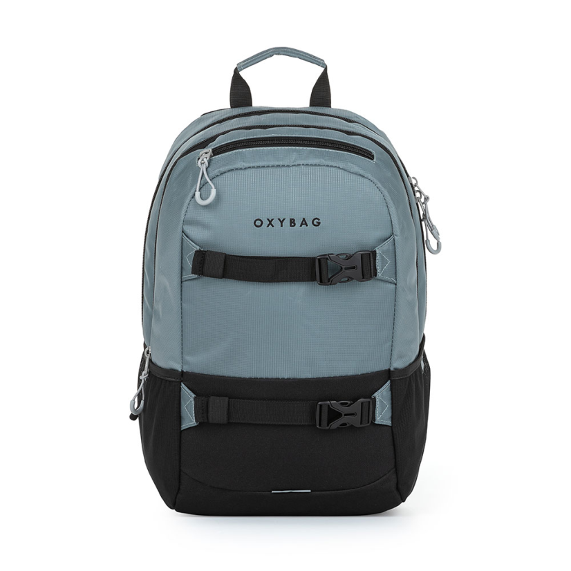 Studentský batoh + etue OXY Sport Black Grey - Oxybag (Karton P+P)