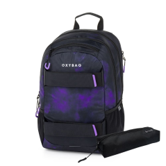 Studentský batoh + etue OXY Sport Grunge girl - Oxybag (Karton P+P)