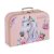 Laminovaný kufor 34 cm Oxybag Horse romantic