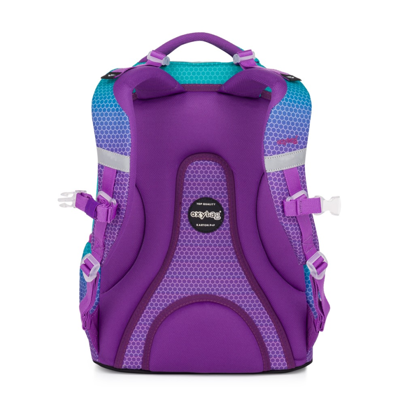 Školní batoh OXY Ombre Blue - pink - Oxybag (Karton P+P)