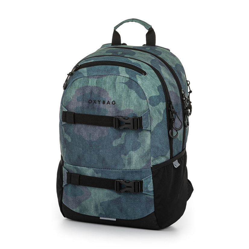 Studentský batoh + etue OXY Sport Camo - Oxybag (Karton P+P)