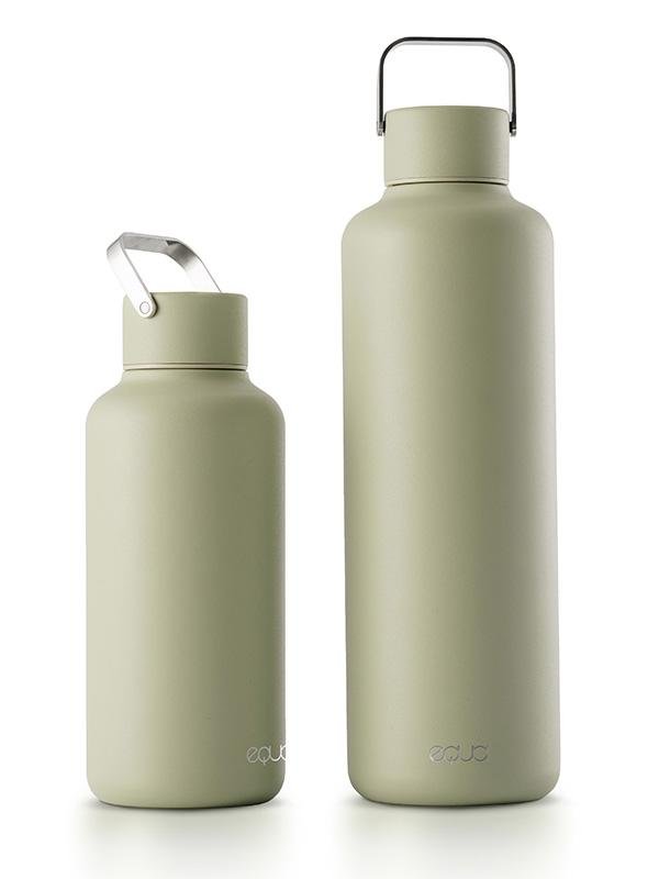 Nerezová láhev na pití Equa Timeless Matcha 1000 ml
