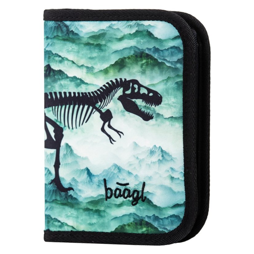 BAAGL SET 5 Ergo Dino: aktovka, penál, sáček, zástěra, peněženka - Baagl