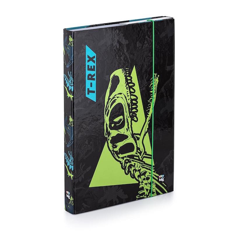 Box na sešity A4 Oxybag T-rex skeleton
