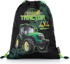 Sáček na cvičky Oxybag Traktor černý