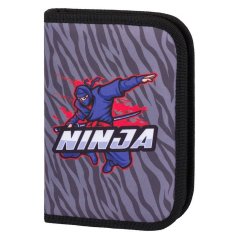 Školský peračník Baagl classic s dvoma chlopňami Ninja
