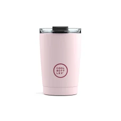 Nerezový termohrnek COOL BOTTLES Pastel Pink třívrstvý 330ml