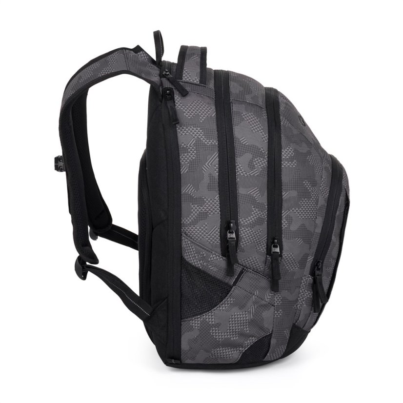 Bagmaster LINCOLN 24 A studentský batoh – šedý - Bagmaster