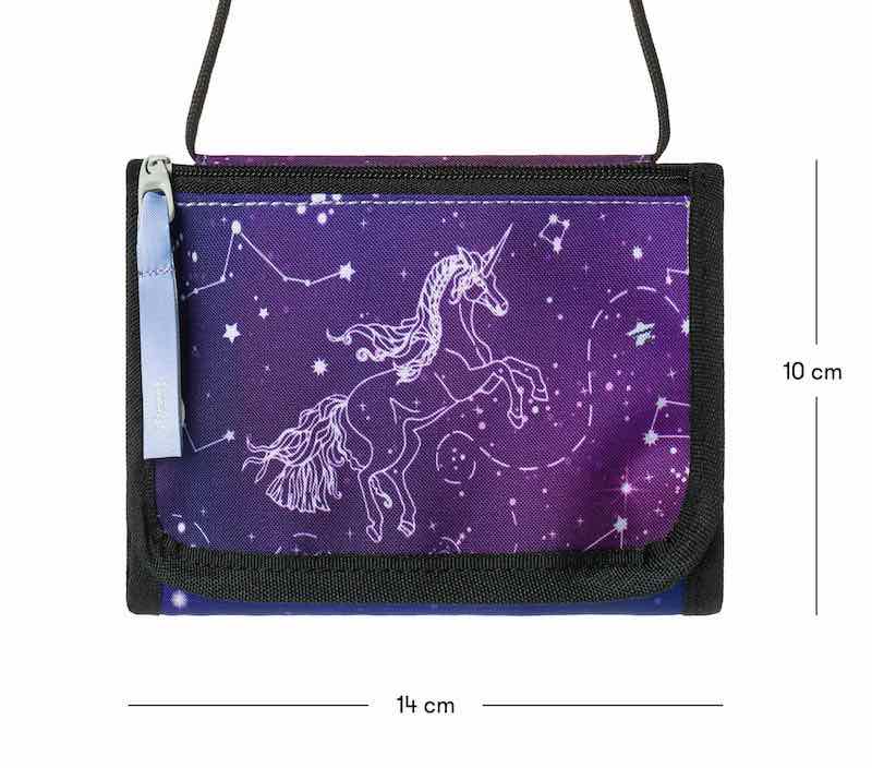 Peněženka na krk Baagl Unicorn Universe