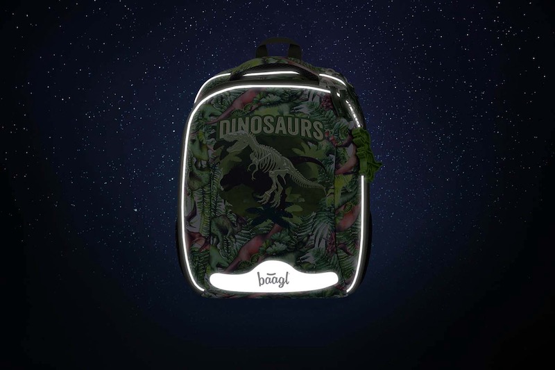 Školní aktovka pro prvňáčky Baagl Shelly Dinosaurus
