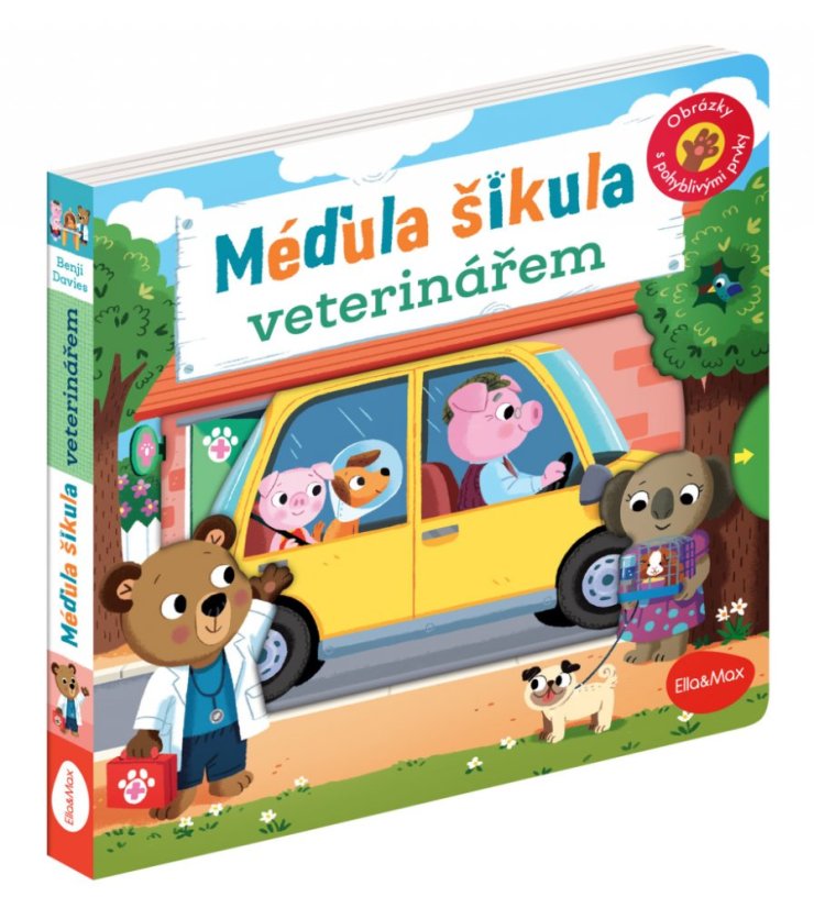 MÉĎULA ŠIKULA VETERINÁŘEM – Obrázky s pohyblivými prvky - Baagl