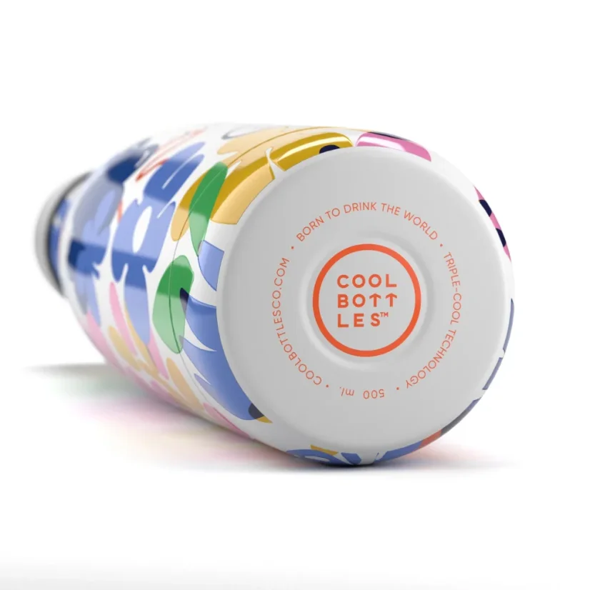 Nerezová termolahev Cool Bottles Xclusive! Floral Madness třívrstvá 500 ml