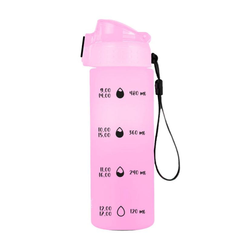 Láhev OXY CLiCK 600 ml PASTELINI růžová - Oxybag (Karton P+P)