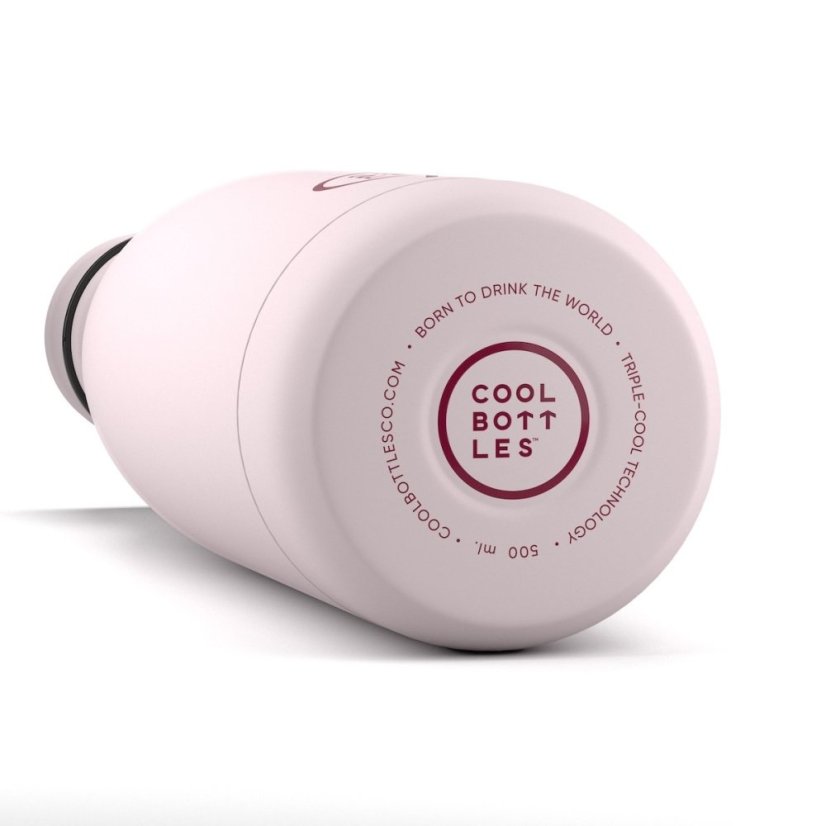 Nerezová termolahev COOL BOTTLES Pastel Pink třívrstvá 350 ml